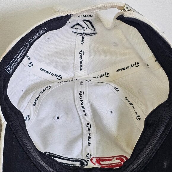Taylor  Made TaylorMade T-Max Gear White R9 Golf Hat Cap Adjustable Embroidery - Picture 10 of 12
